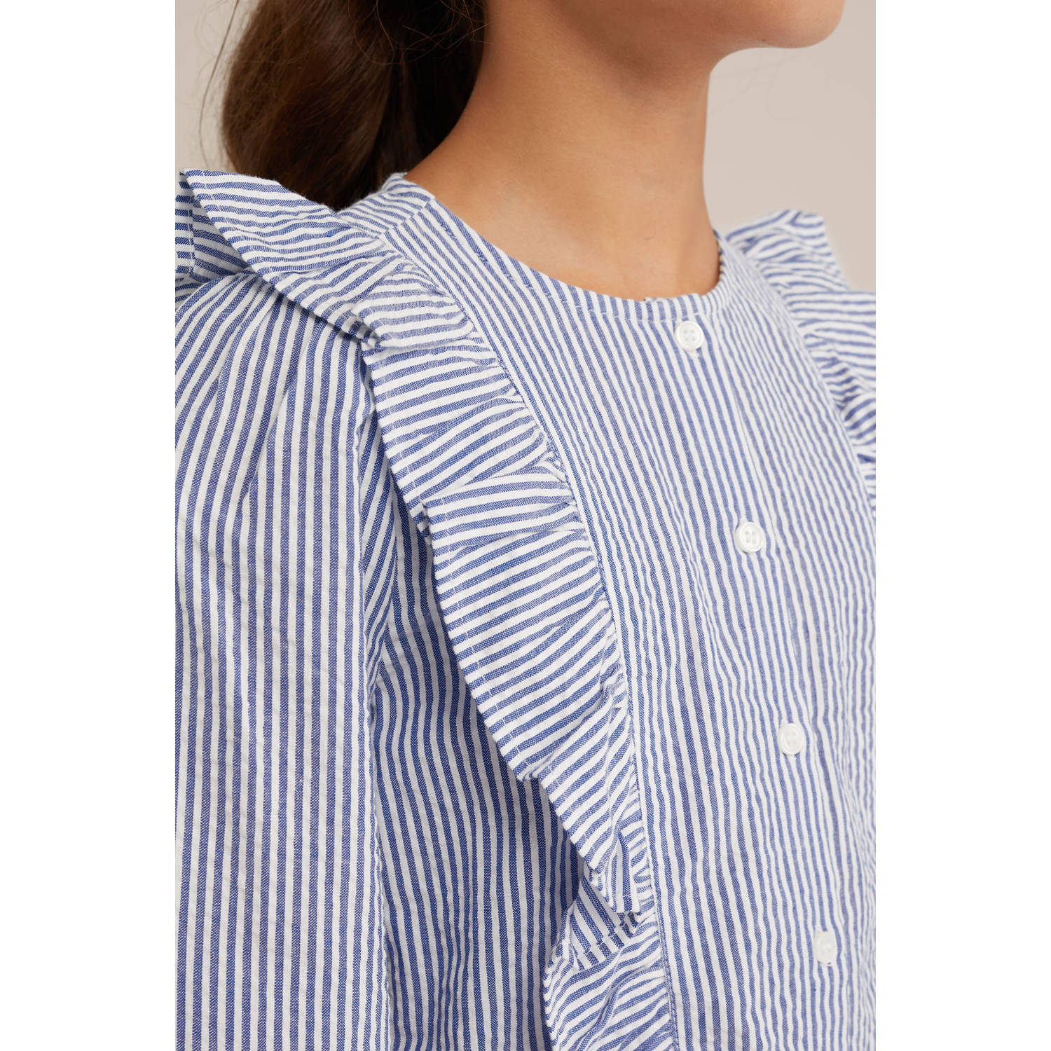 WE Fashion blouse blauw