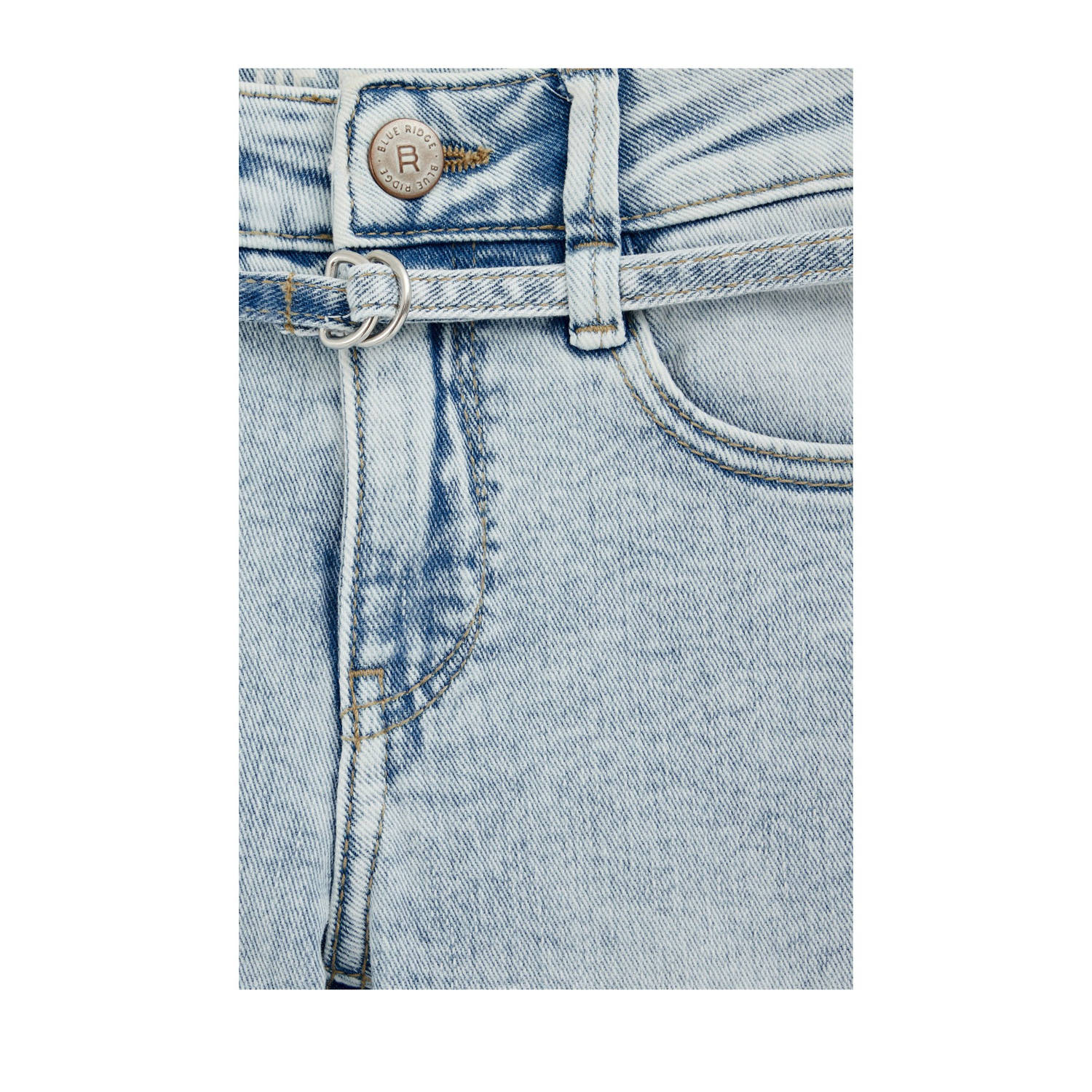 WE Fashion flared jeans light blue denim