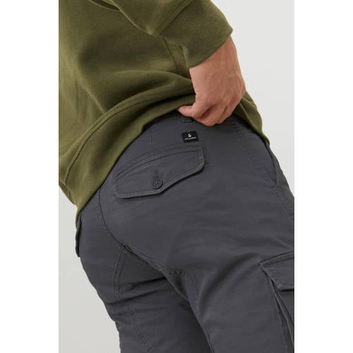 JACK & JONES PANTS STUDIO slim cargo broek grijs afbeelding