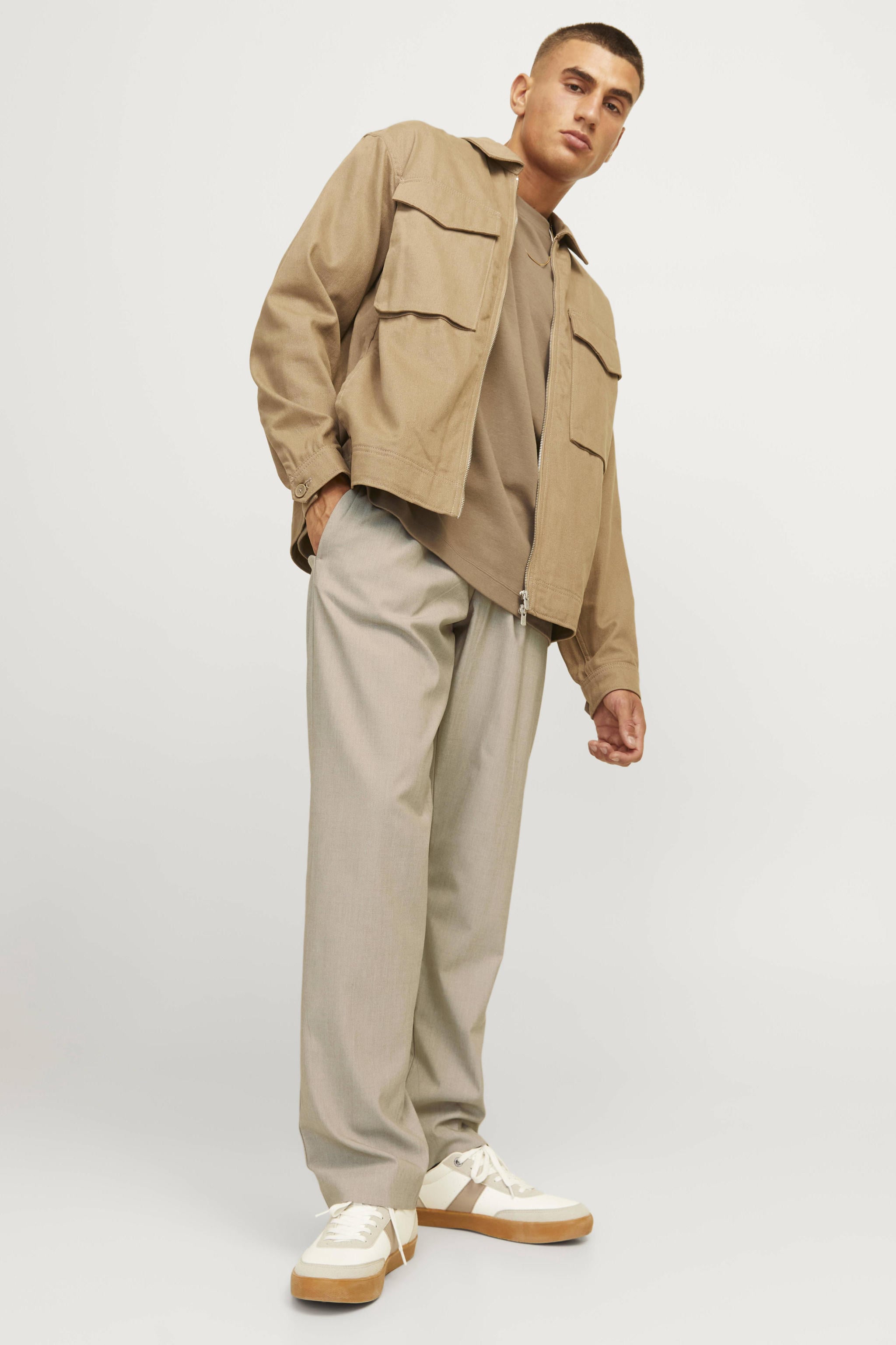 JPRFRANCO Pantalons de tailleur Relaxed Fit | Bleu foncé | Jack & Jones JPRFRANCO Pantalons de tailleur Relaxed Fit | Bleu foncé | Jack & Jones