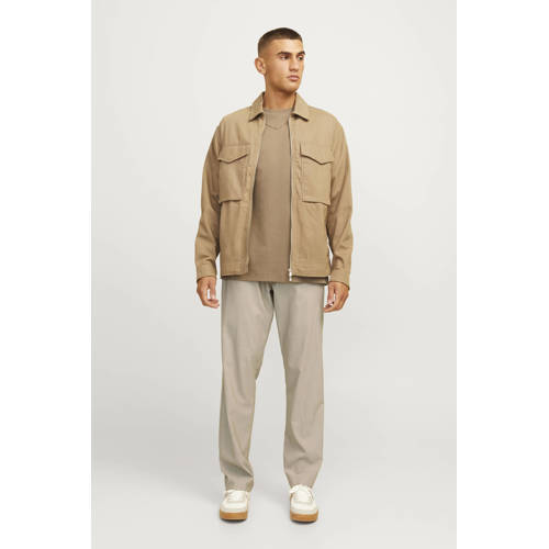 JACK & JONES PANTS STUDIO relaxed broek beige afbeelding