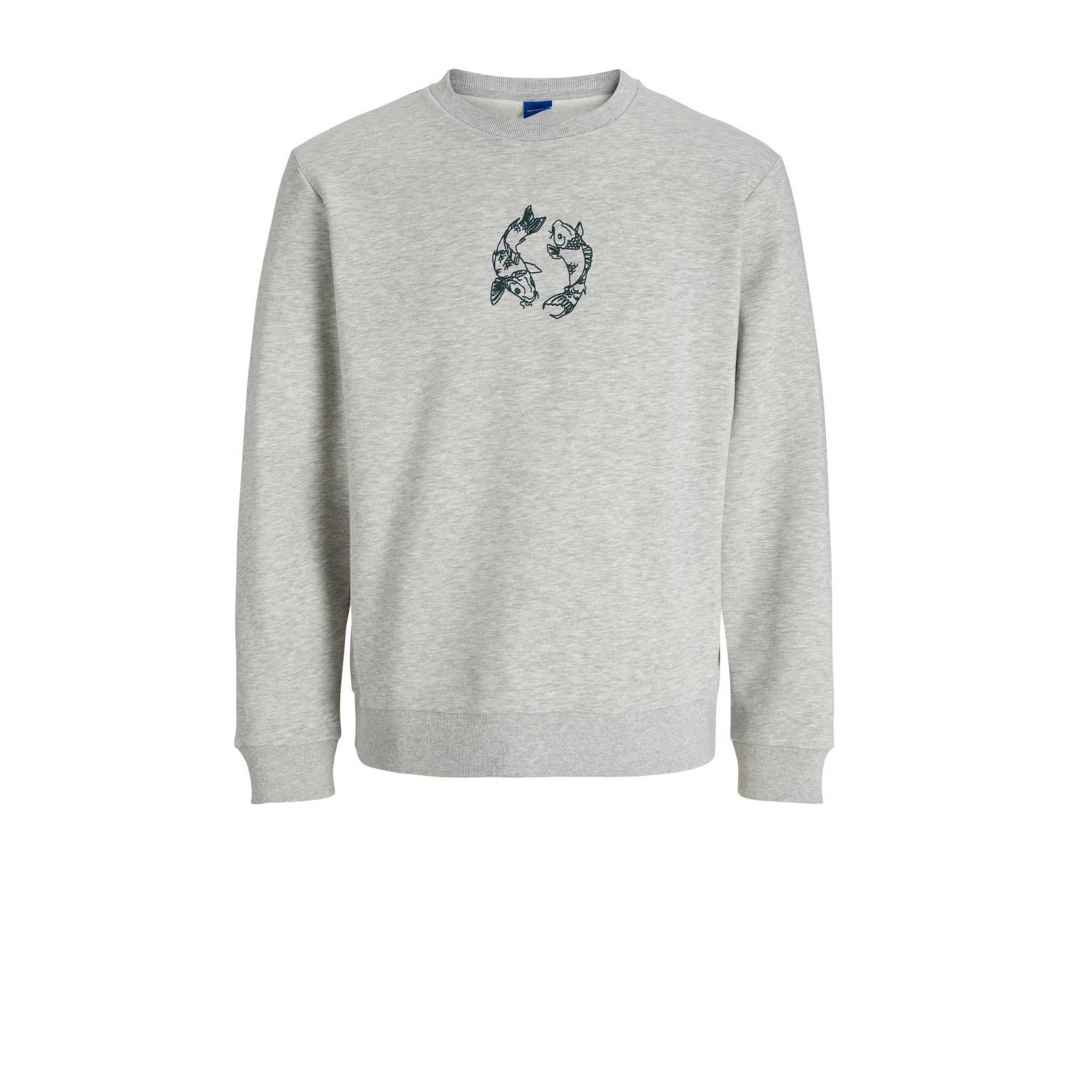 JACK & JONES ORIGINALS sweater grijs