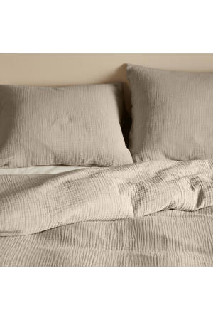 mousseline dekbedovertrek lits-jumeaux (240x220 cm)