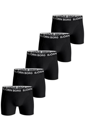 boxershort - zwart (set van 5)