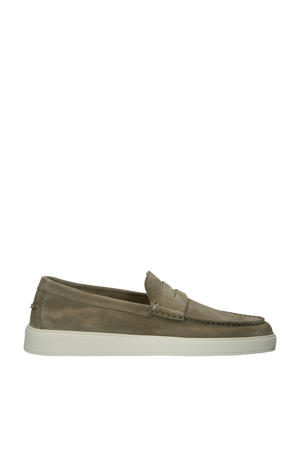 Zuko Enzo  suède loafers kaki