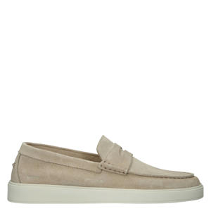 Zuko Enzo suède loafers beige