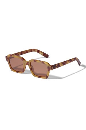 zonnebril Annalise met tortoise print bruin