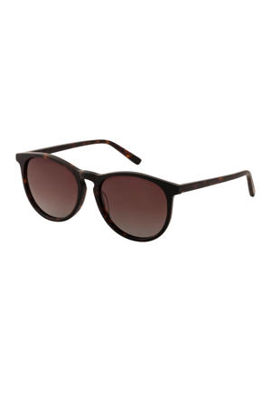 zonnebril Sahara met tortoise print donkerbruin