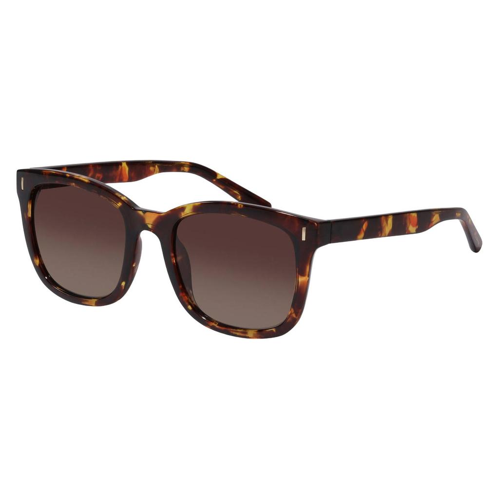 PILGRIM zonnebril Katya met tortoise print bruin