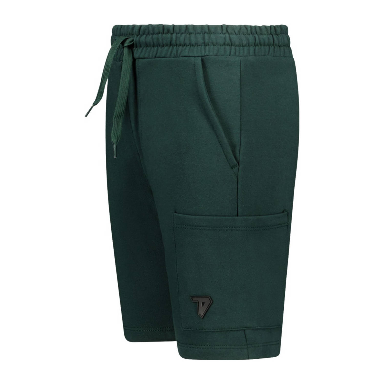 TYGO & vito NextGen regular sweatshort donkergroen