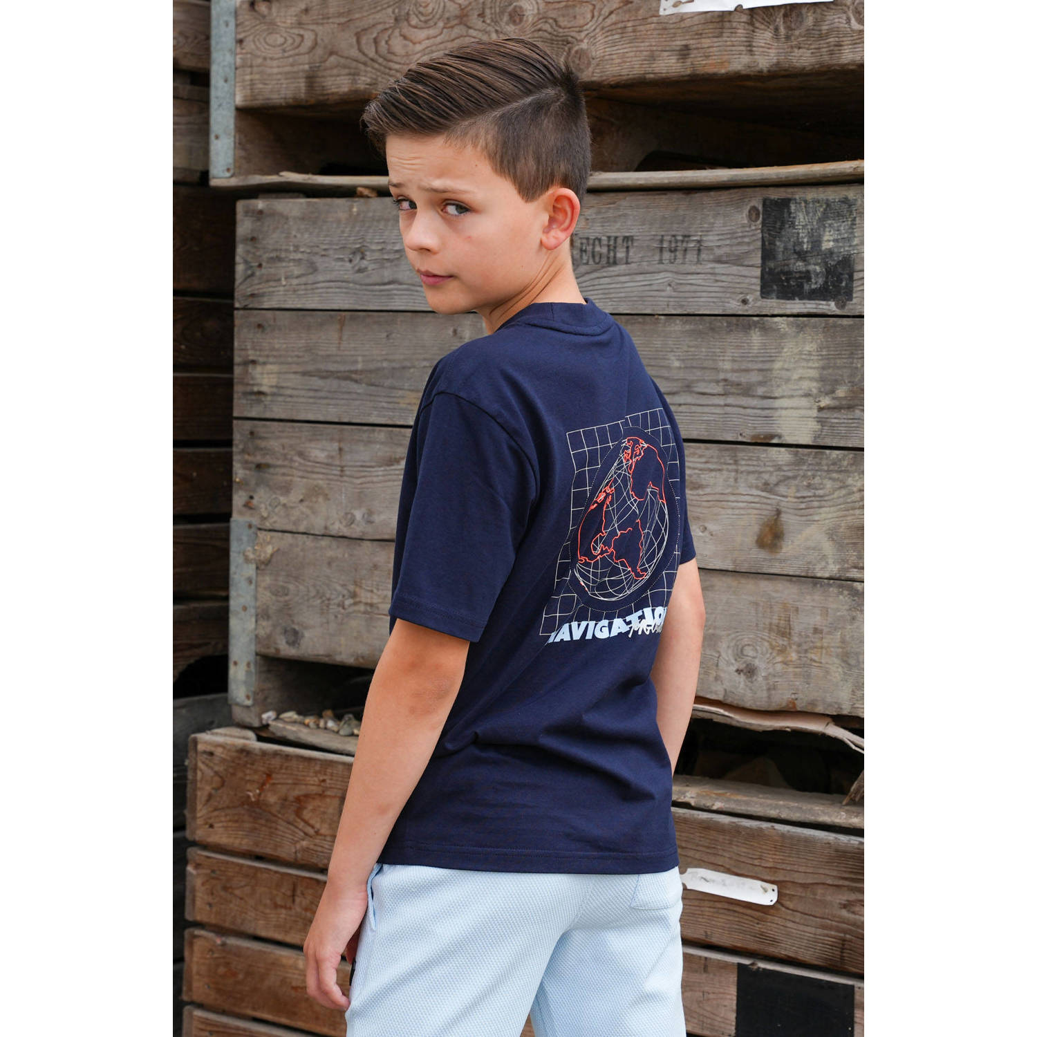 TYGO & vito NextGen T-shirt donkerblauw