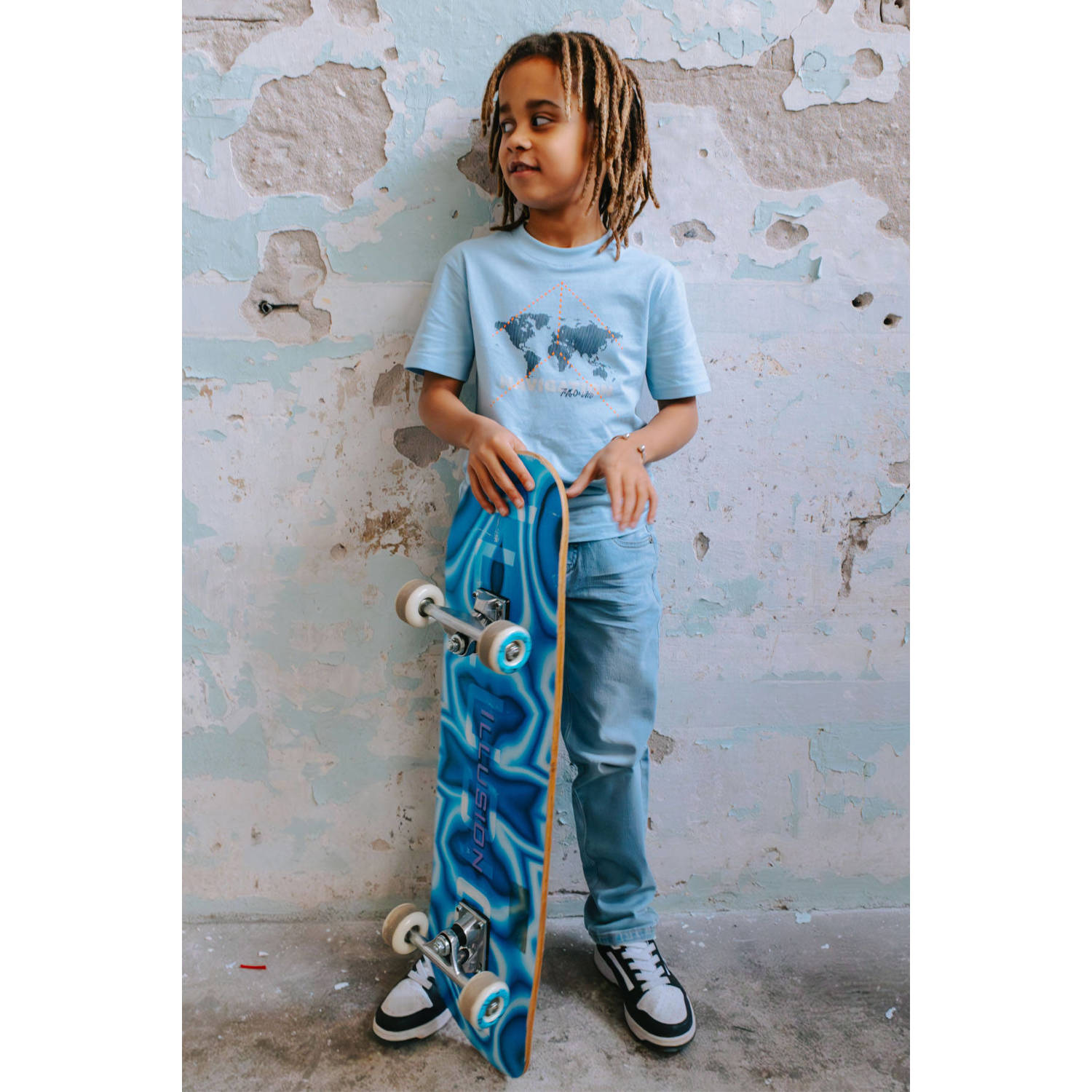 TYGO & vito NextGen regular waist regular fit jeans light blue denim