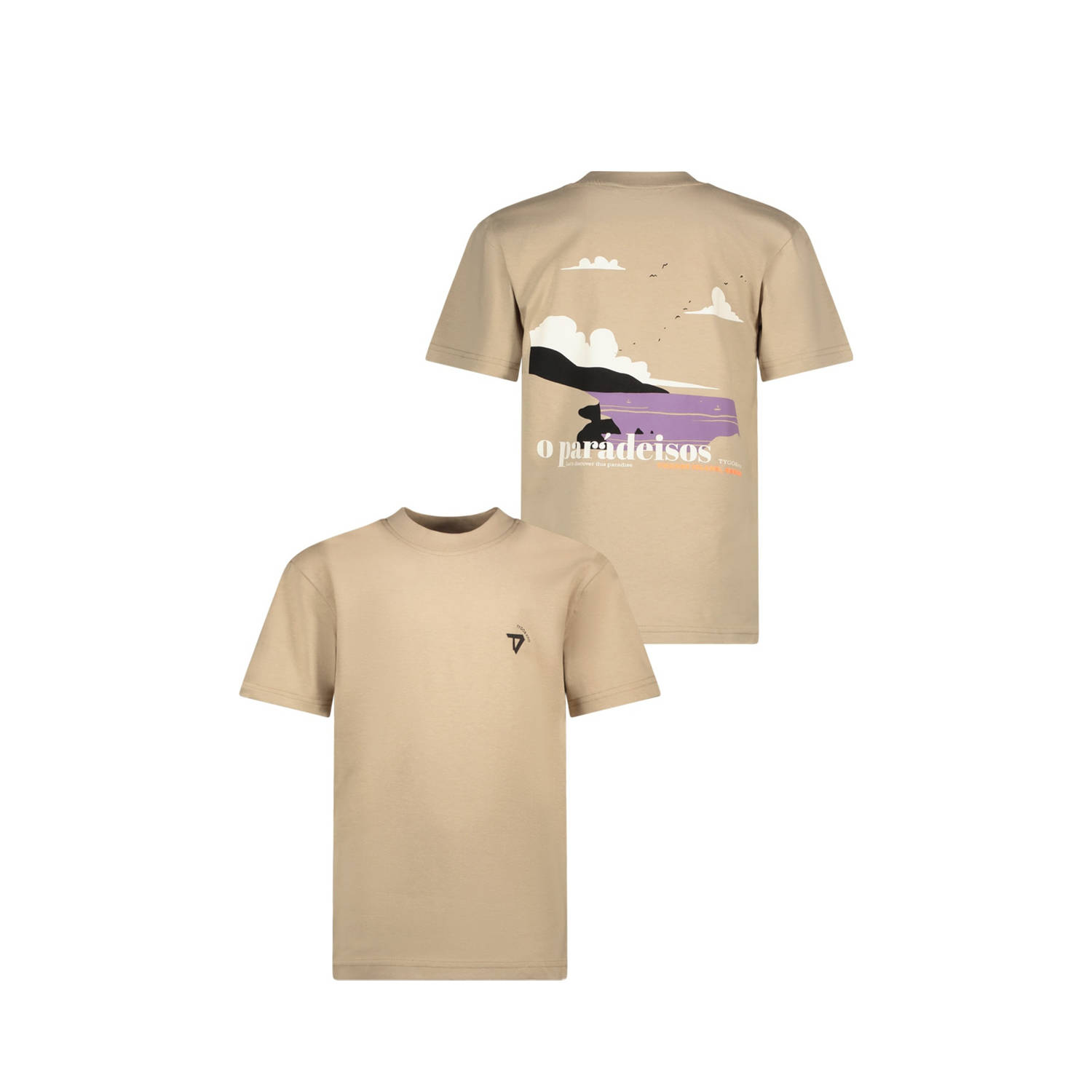 TYGO & vito NextGen T-shirt zand