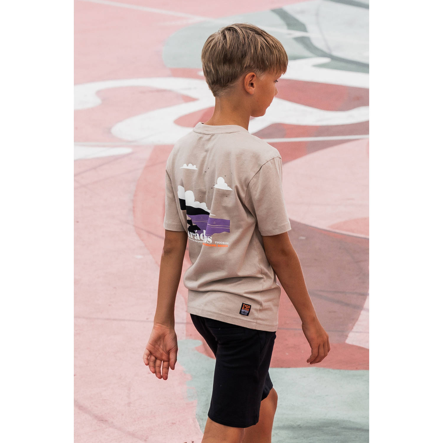 TYGO & vito NextGen T-shirt zand