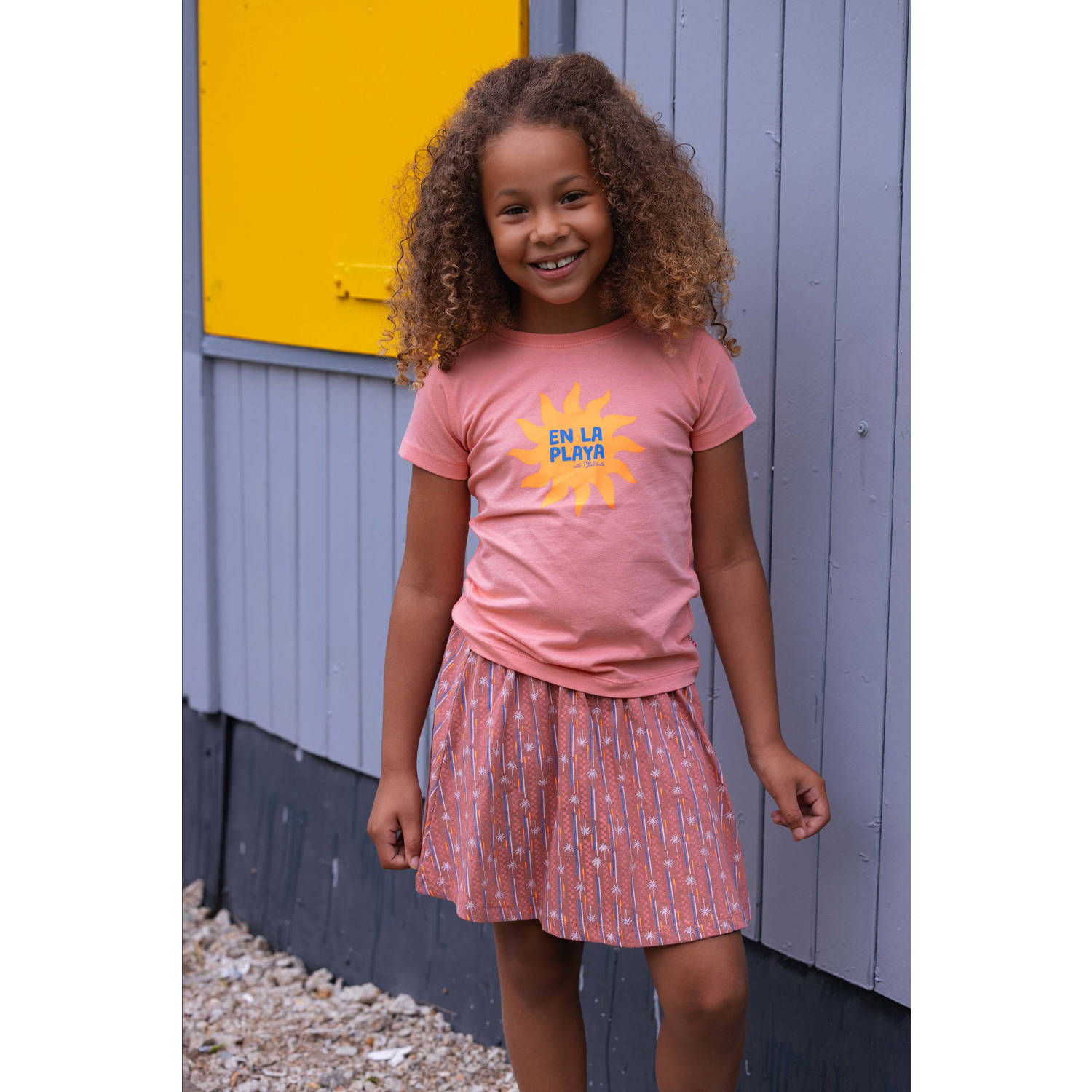 TYGO & vito T-shirt zalm