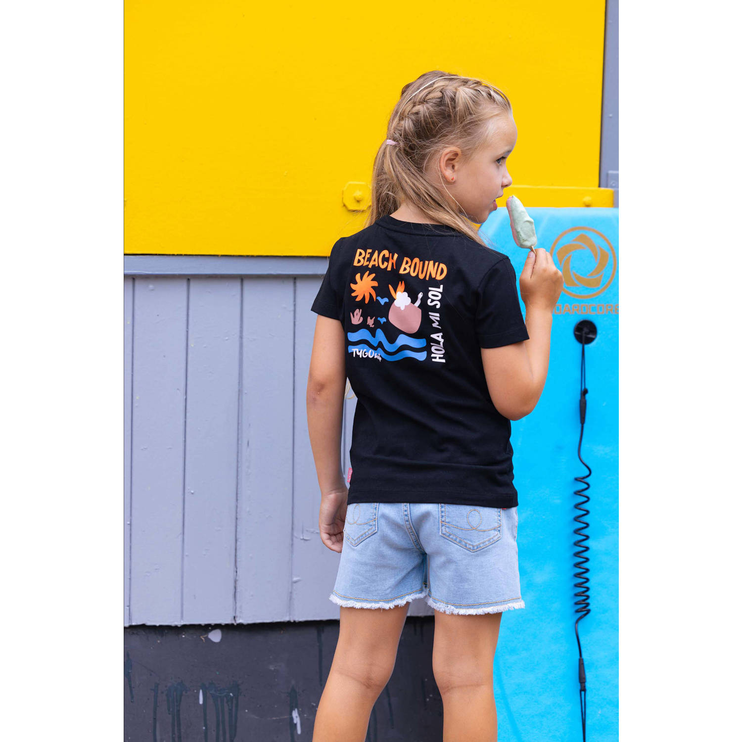 TYGO & vito t-shirt zwart