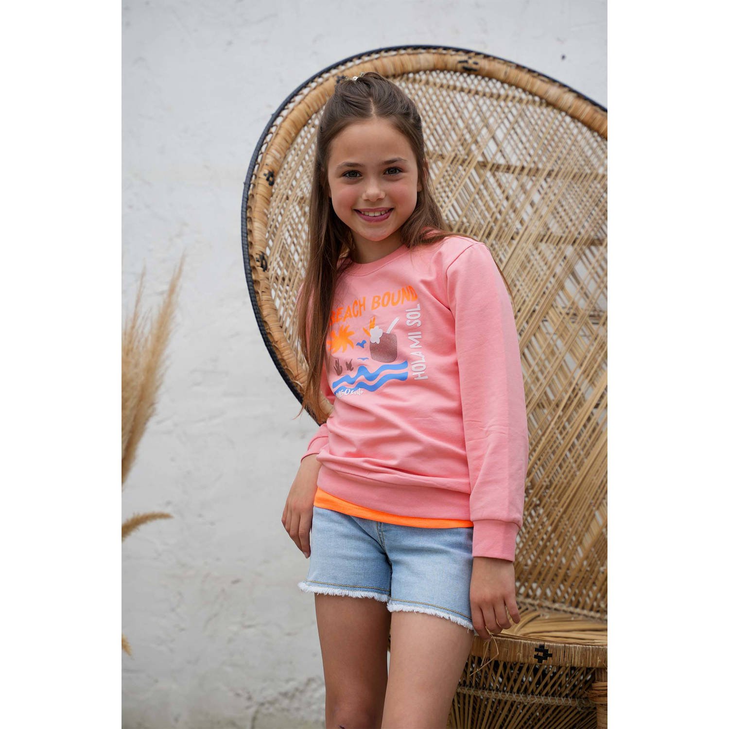 TYGO & vito denim short light blue denim