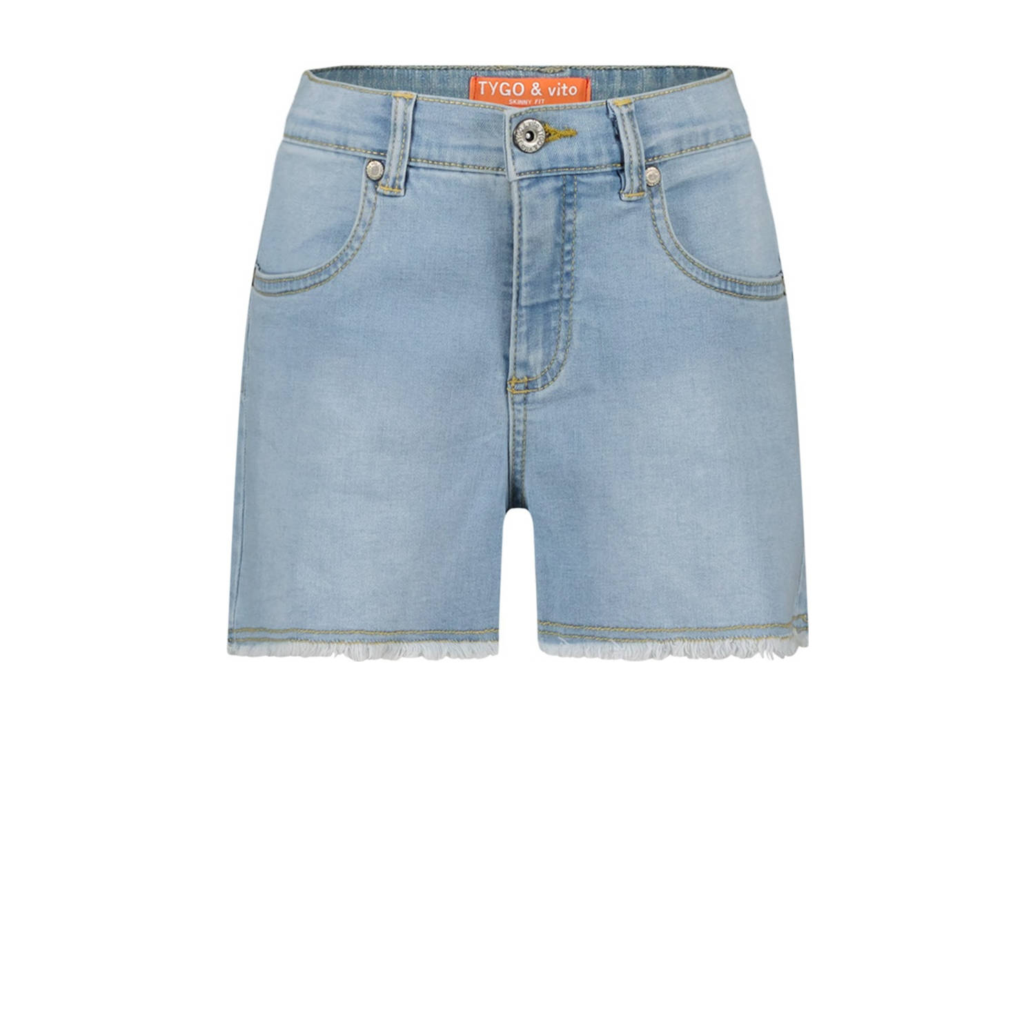 TYGO & vito denim short light blue denim