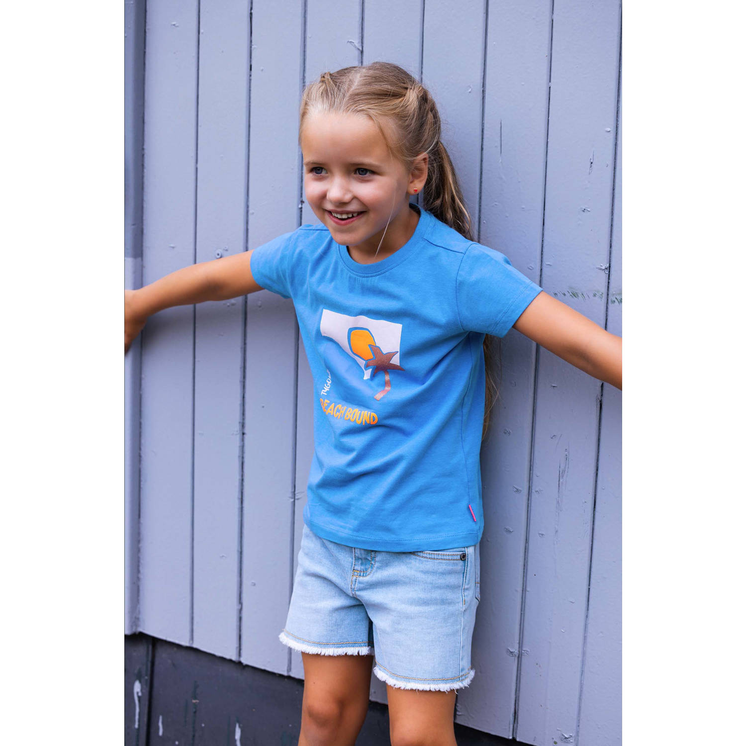 TYGO & vito T-shirt blauw