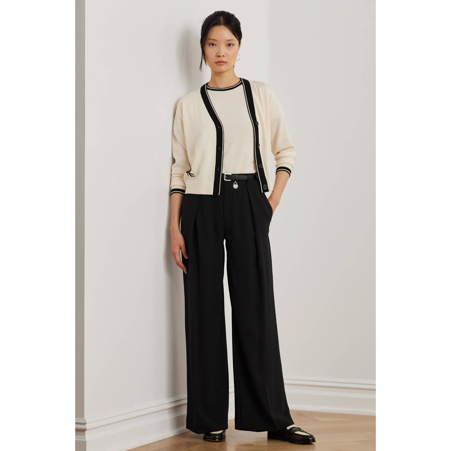 Lauren Ralph Lauren top beige gebreid