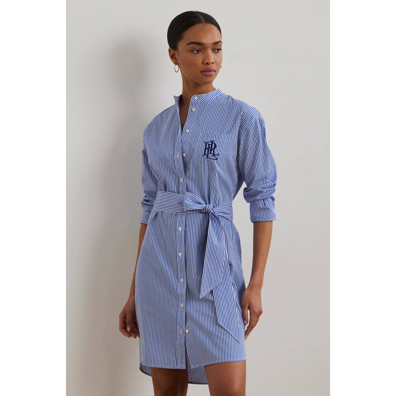 Lauren Ralph Lauren blousejurk blauw
