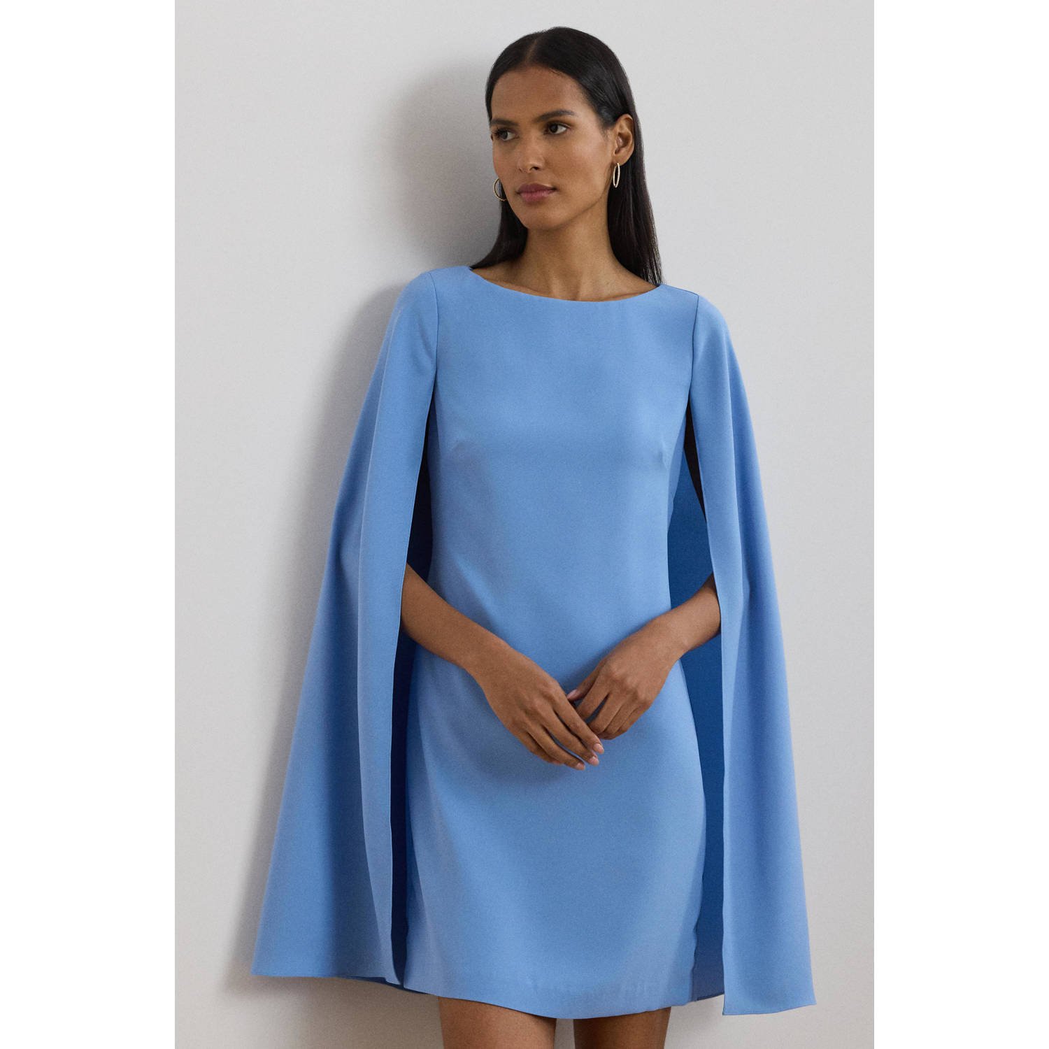Lauren Ralph Lauren korte jurk lichtblauw