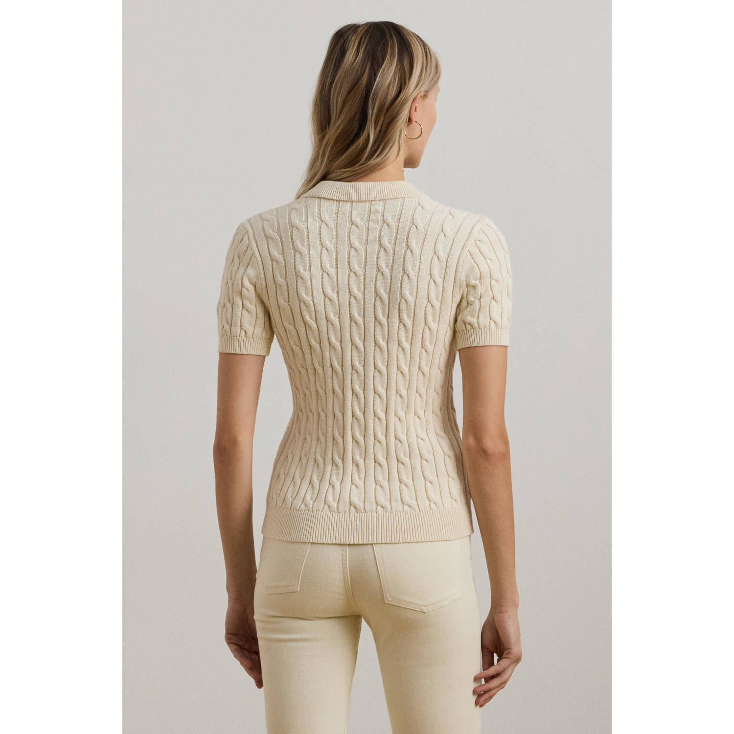 Lauren Ralph Lauren top ecru