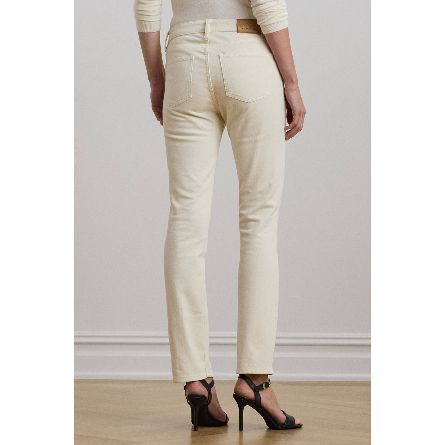 Lauren Ralph Lauren slim fit jeans beige