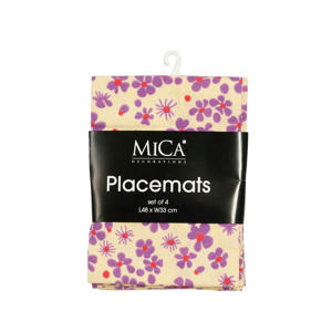 placemat (set van 4) (48x33 cm) 