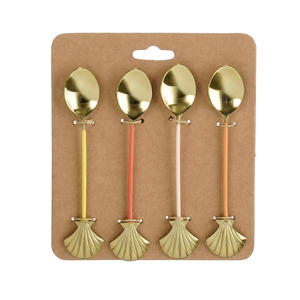 lepelset schelpdesign Aurel (set van 4) 