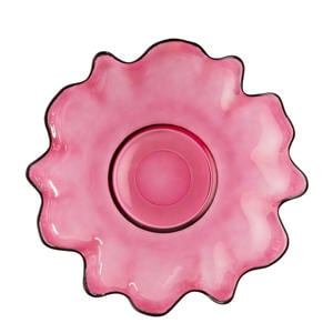 bloemvormige schaal (rood) (33 cm)