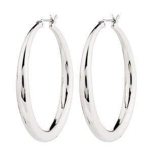 silver plated oorbellen Jorun large