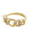 PILGRIM gold plated ring Wrenley
