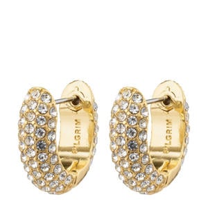 gold plated oorbellen Lona