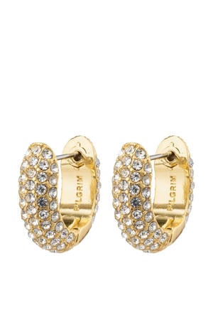 gold plated oorbellen Lona