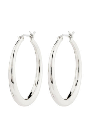 silver plated oorbellen Jorun