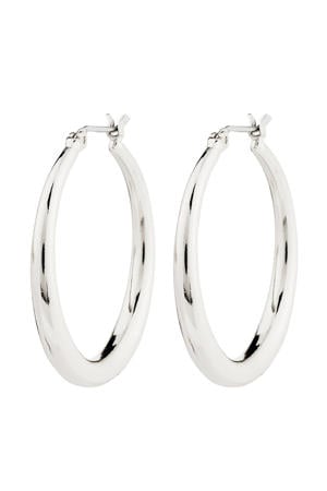 silver plated oorbellen Jorun