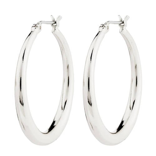PILGRIM silver plated oorbellen Jorun afbeelding