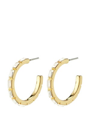gold plated oorbellen Rue