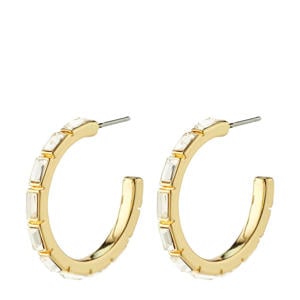 gold plated oorbellen Rue