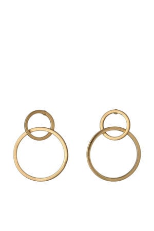 gold plated oorbellen Harper