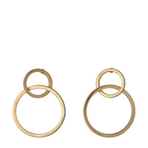 gold plated oorbellen Harper