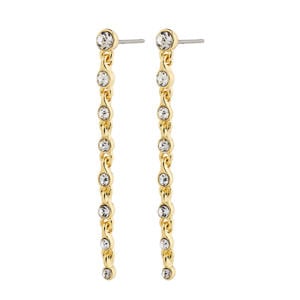 gold plated oorbellen Imogene