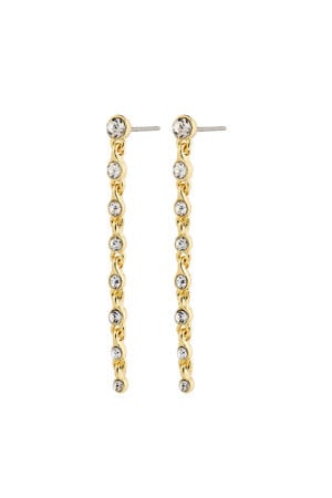 gold plated oorbellen Imogene