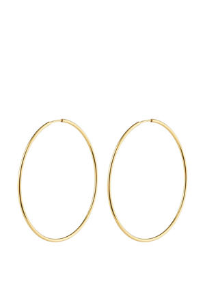 gold plated oorbellen Sanne Large