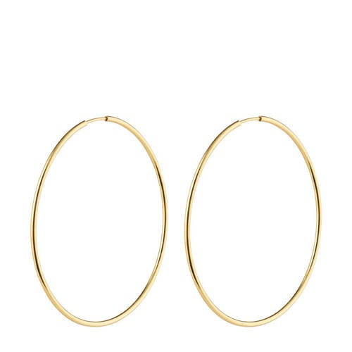 PILGRIM gold plated oorbellen Sanne Large afbeelding