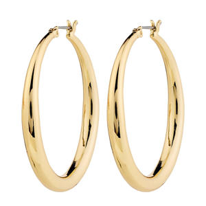 gold plated oorbellen Jorun Large