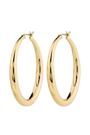 gold plated oorbellen Jorun Large