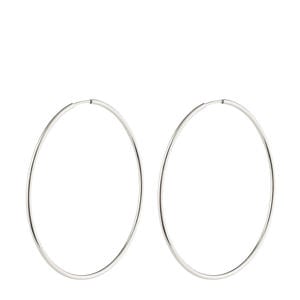silver plated oorbellen Sanne Large