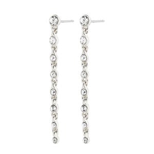 silver plated oorbellen Imogene